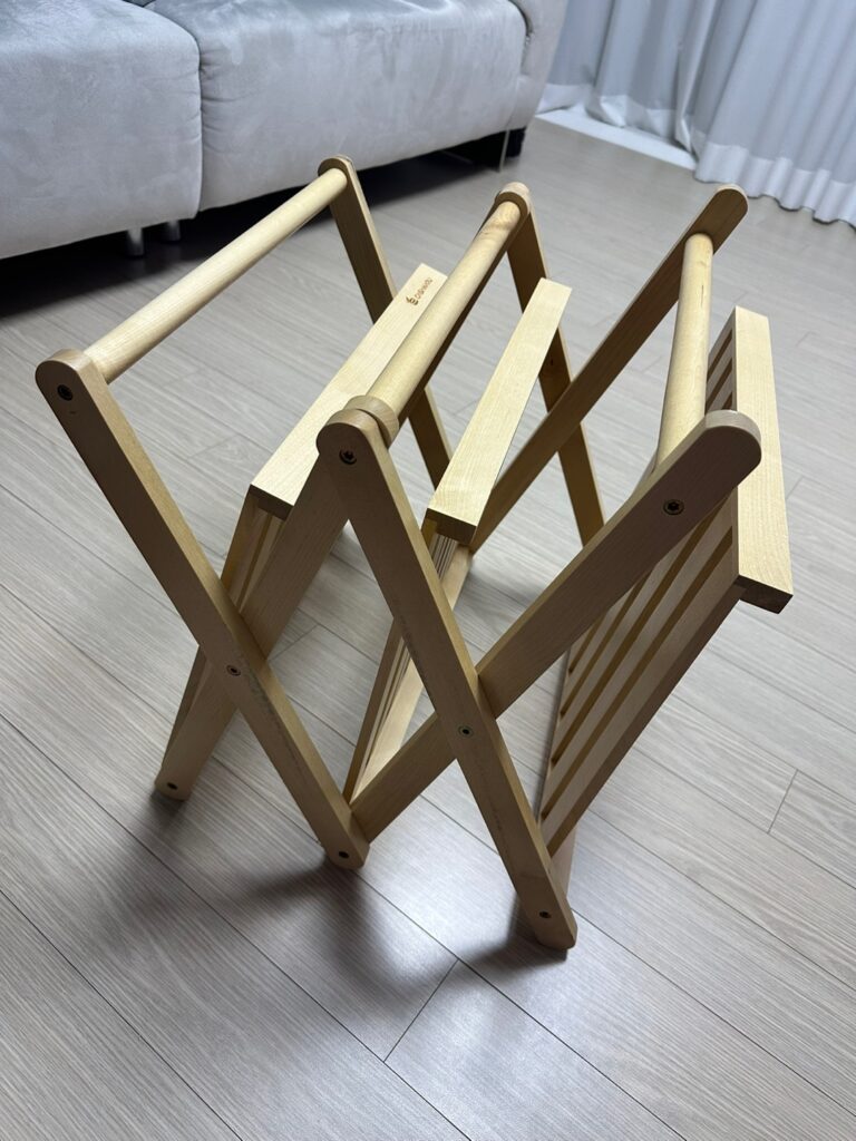 까사마루 자작나무 3단 캠핑 선반 리뷰