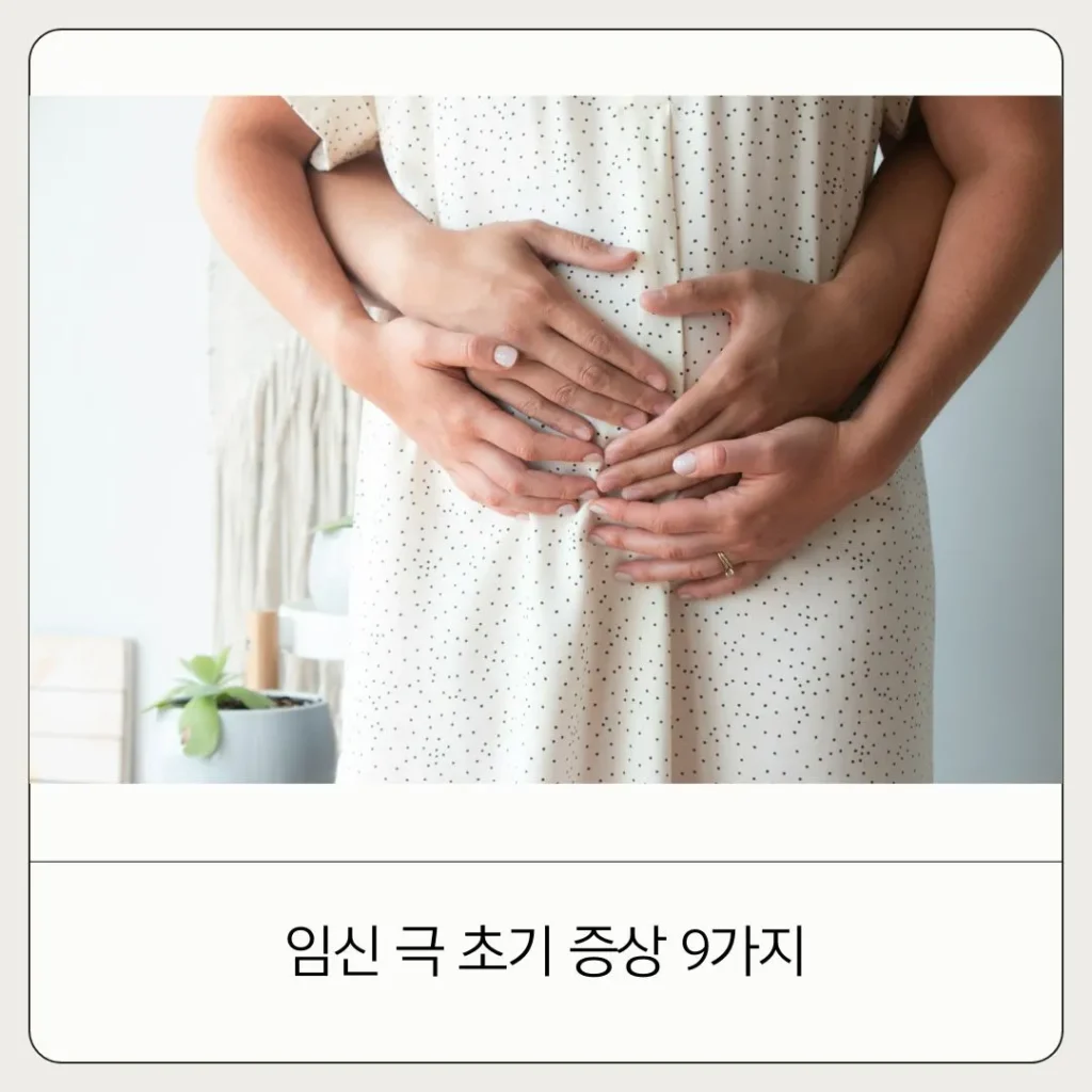 설마 나도? 헷갈릴 수 있는 임신 극 초기 증상 9가지 입덧 알아보기